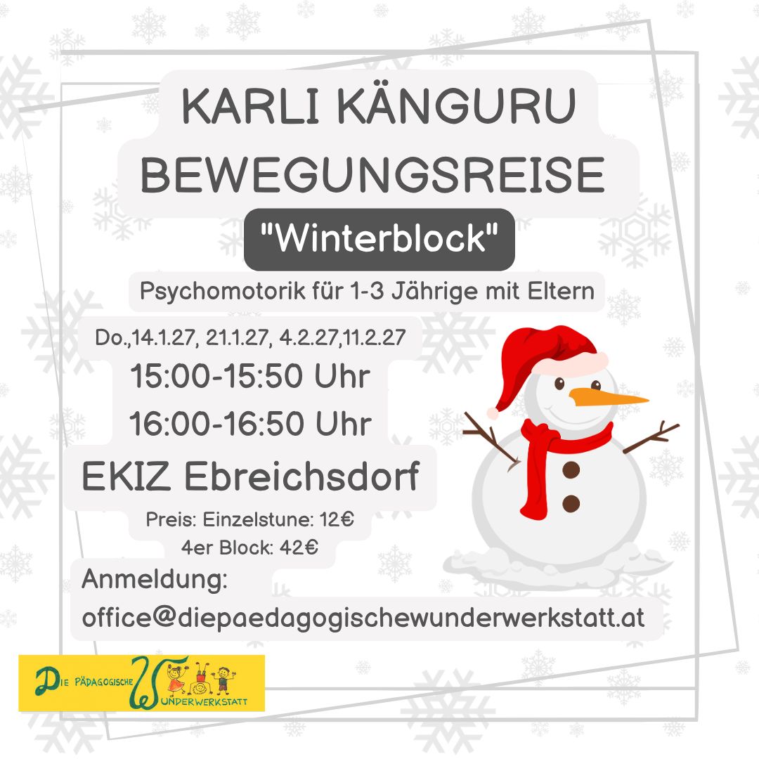 Karli Kängurus Winterblock