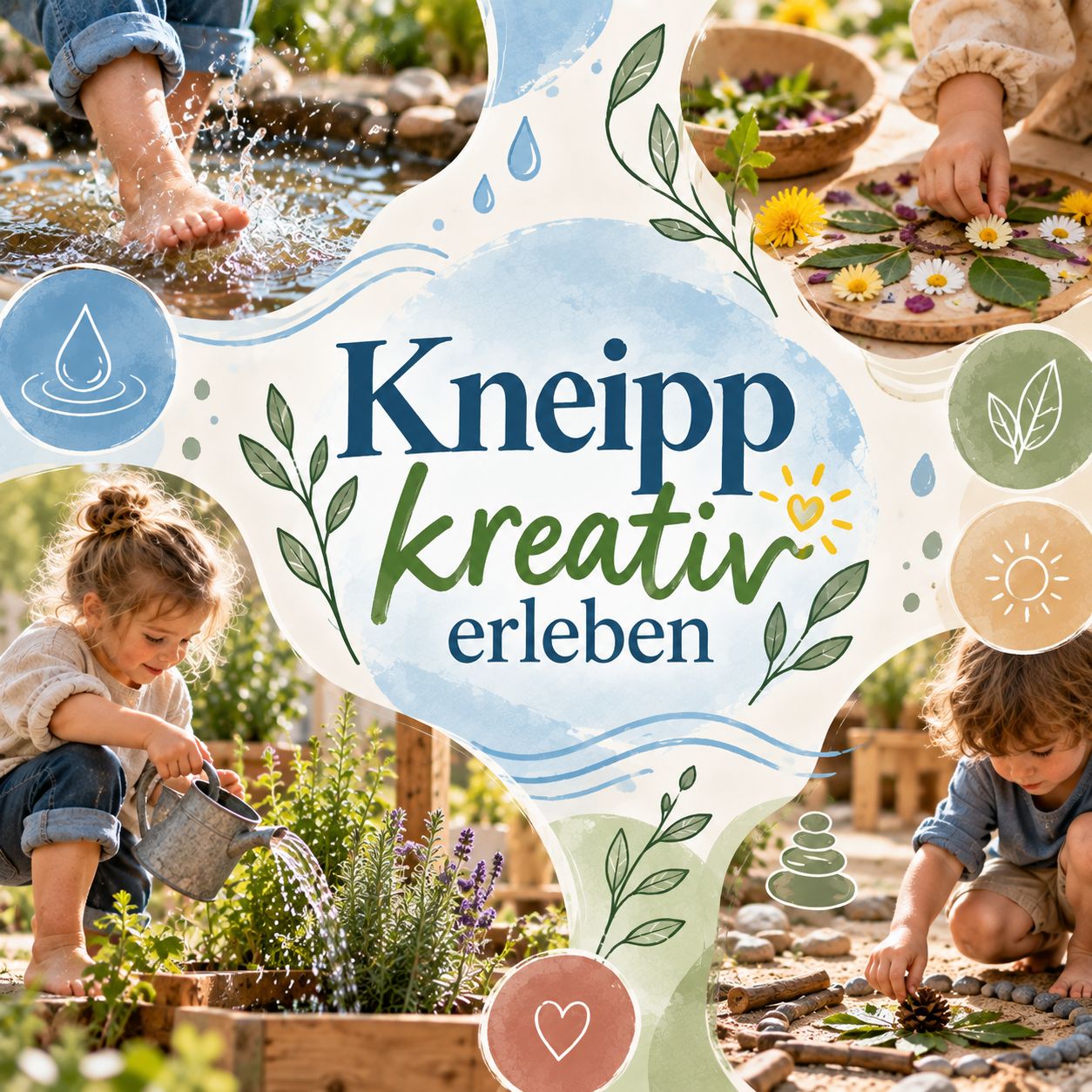 Kneipp kreativ erleben – Spiele, Rituale und kleine Impulse für den Alltag (2UE) Kneipp kreativ erleben – Spiele, Rituale und kleine Impulse für den Alltag (2UE)