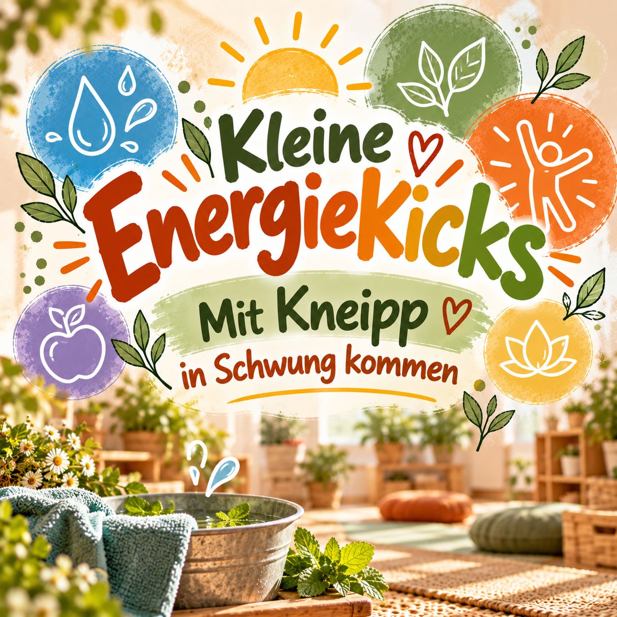 Kleine Energiekicks – Mit Kneipp in Schwung kommen (2UE) Kleine Energiekicks – Mit Kneipp in Schwung kommen (2UE)