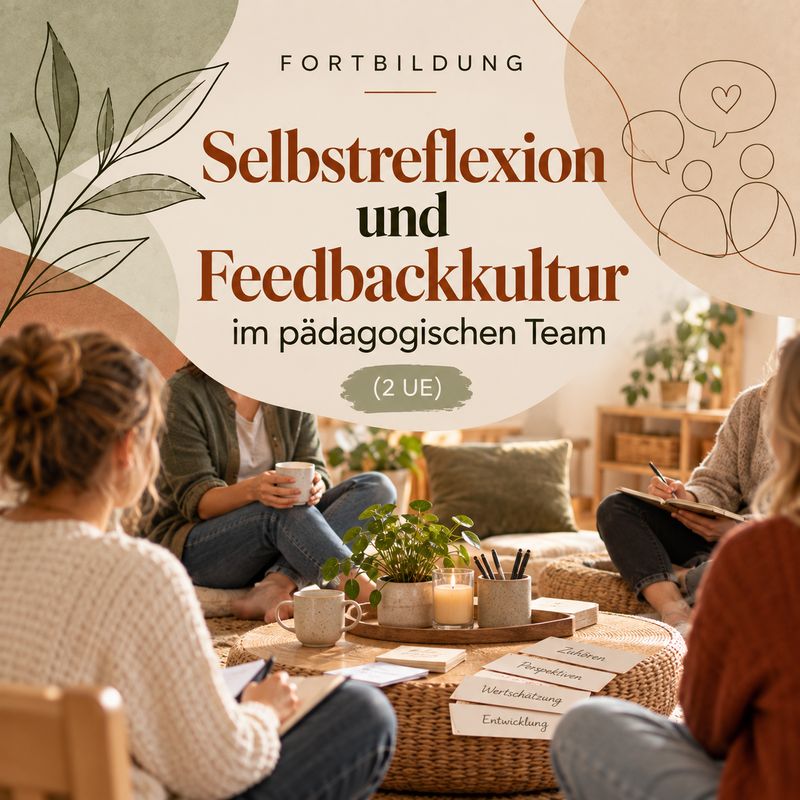Selbstreflexion und Feedbackkultur im pädagogischen Team (2UE)