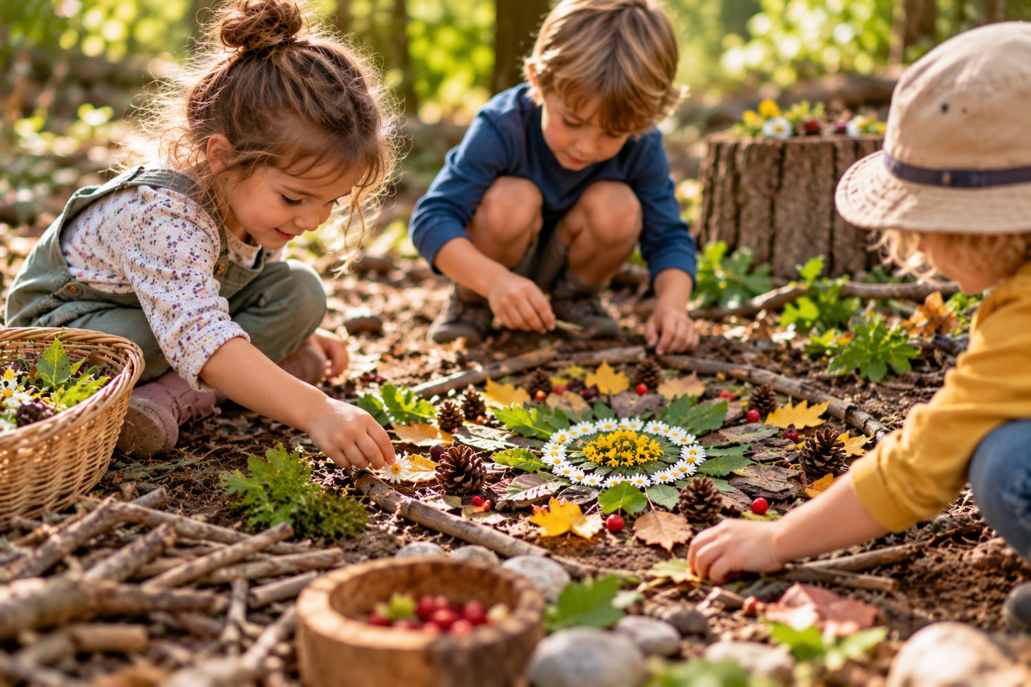 Natur kreativ erleben – Landart mit Kindern umsetzen (2 UE)