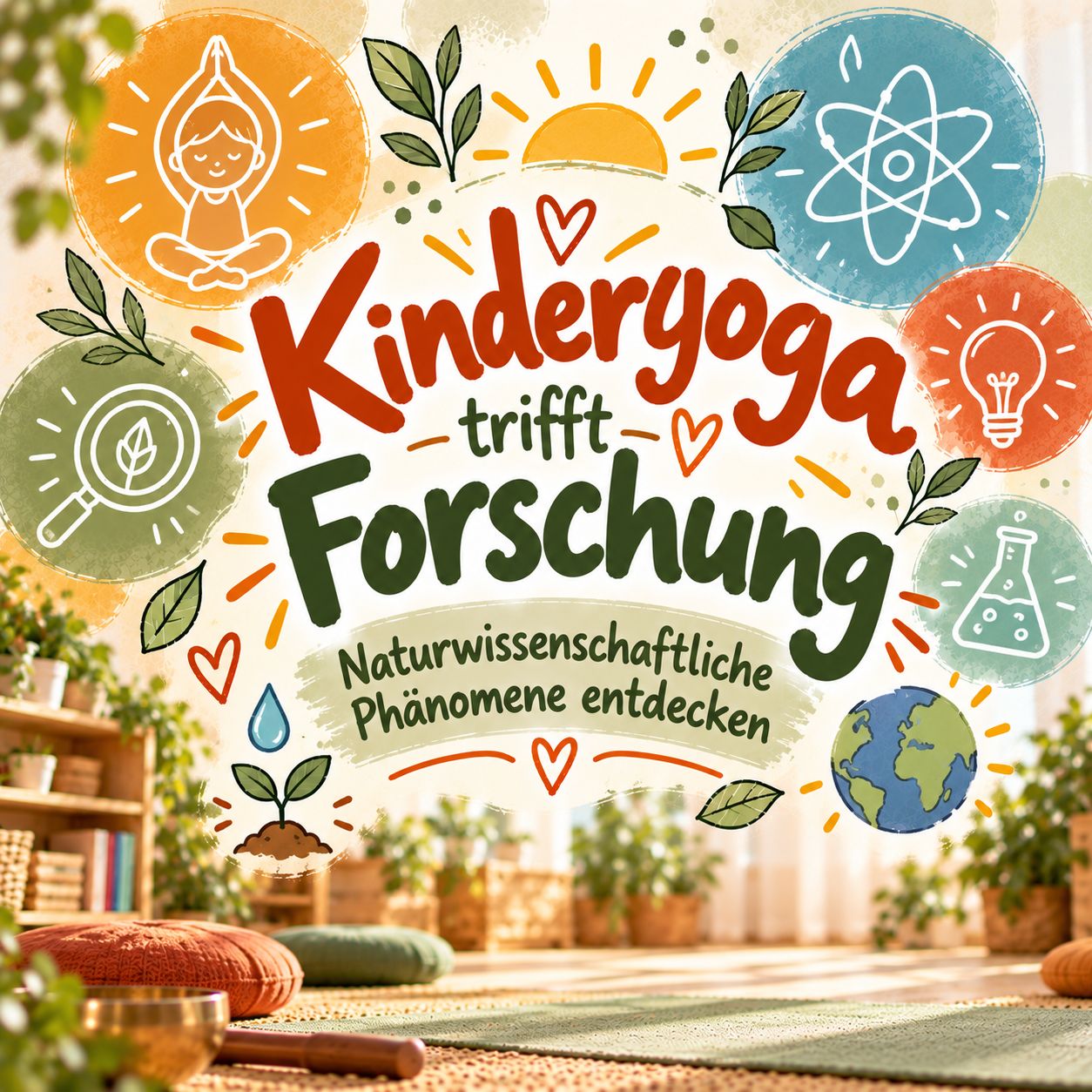 Kinderyoga trifft Forschung – Naturwissenschaftliche Phänomene entdecken (2UE)