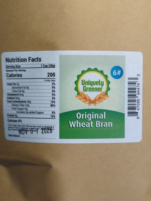 6 lb Wheat Bran
