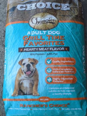 Country Vet Grill Time Favories Dog Food 18% Protein - 8.5% Fat 50lb