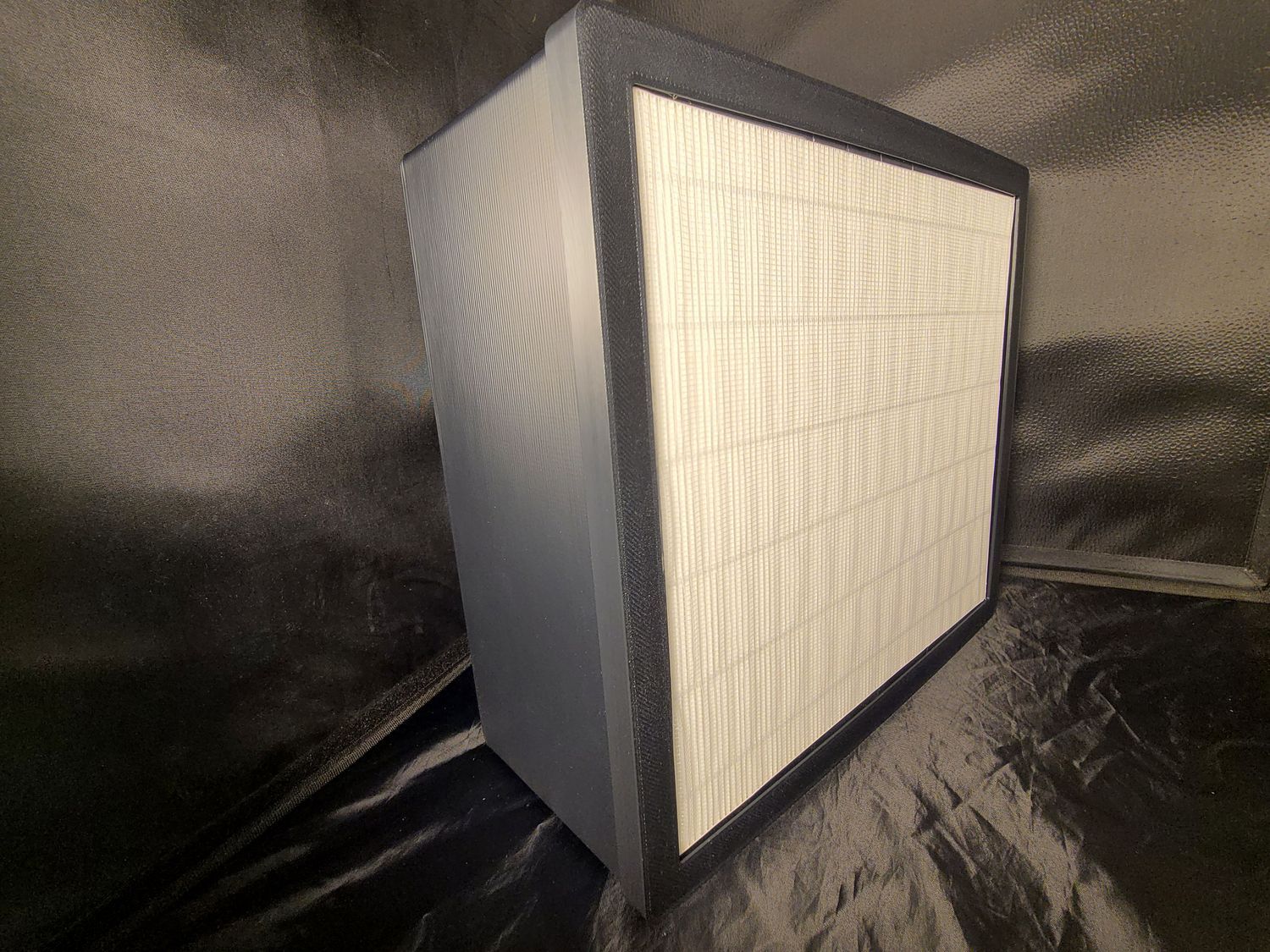 Lab Rat Model S Lyte 14"x16" Filter Flow Hood - BLACK BODIES With COLOR FRAME AND COVER, Filter Frame Color (Black Default): Black Frame and Cover (Default)