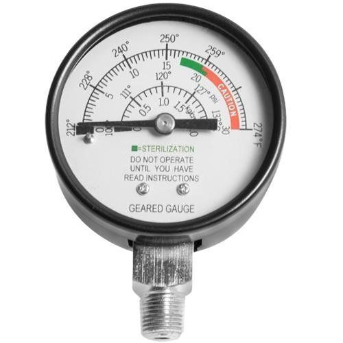 All American Pressure Dial Gauge for All-American Sterilizers