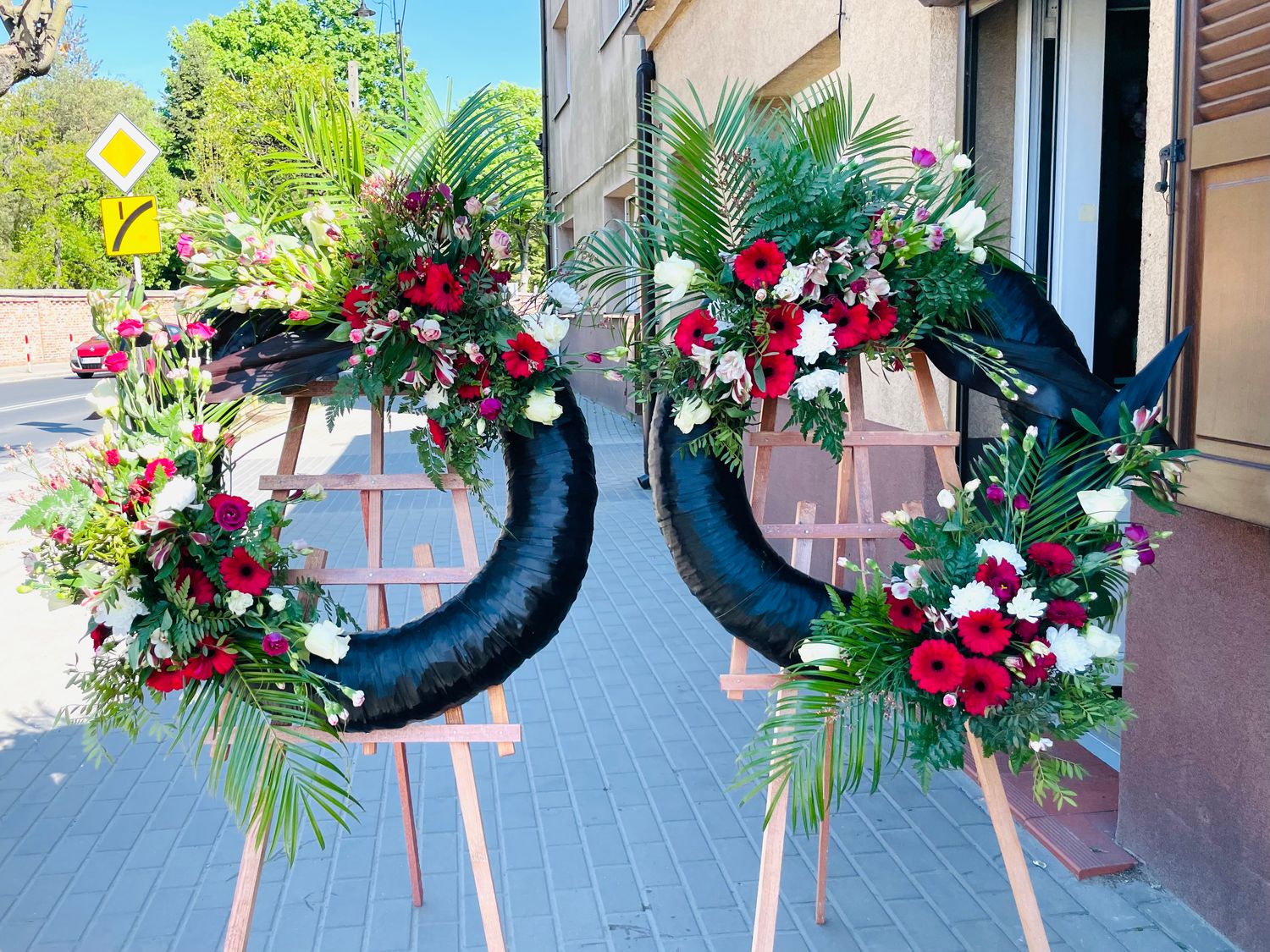 Wieniec pogrzebowy na florecie 3