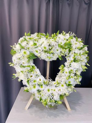 Wieniec pogrzebowy "MINI" na florecie 20