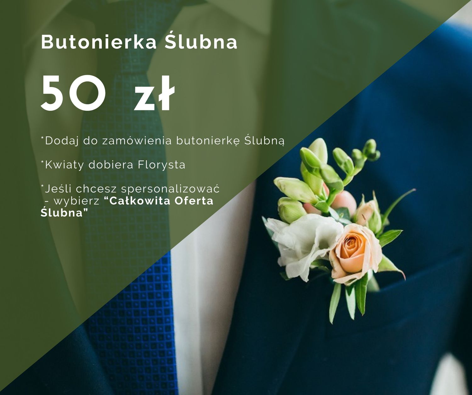 Butonierka Ślubna