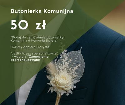 Butonierka Komunijna dla Chłopca