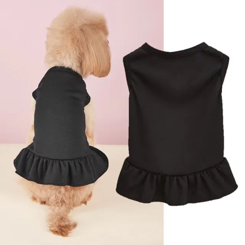 Magische Dog Or Cat Dress ( Black)