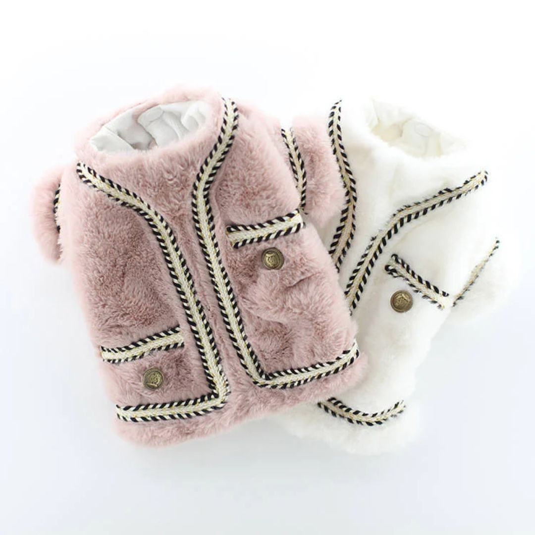 A-List Royal Fluffy Dog Jacket