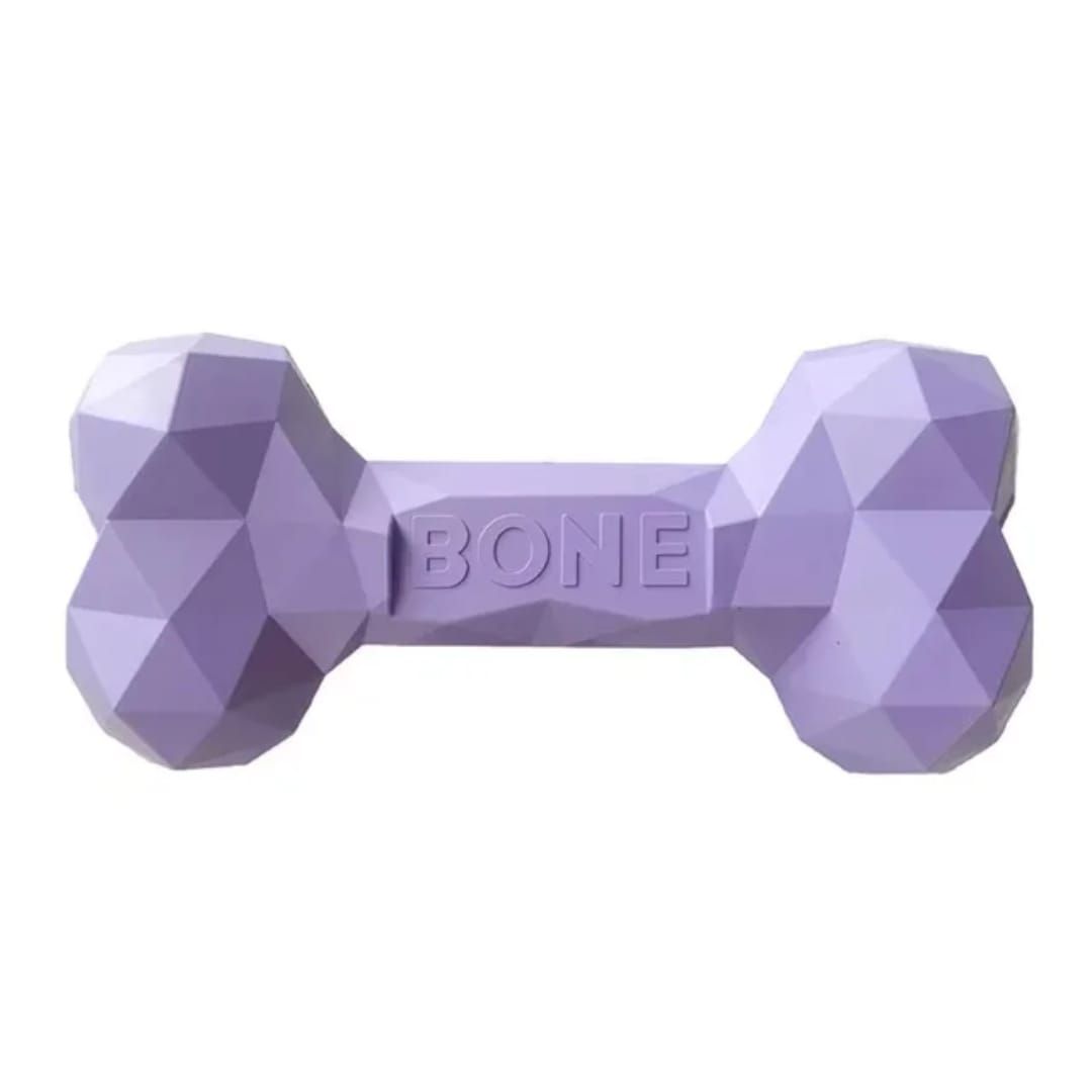 Luxury Bone Pet Dog Chew Toy (Purple)