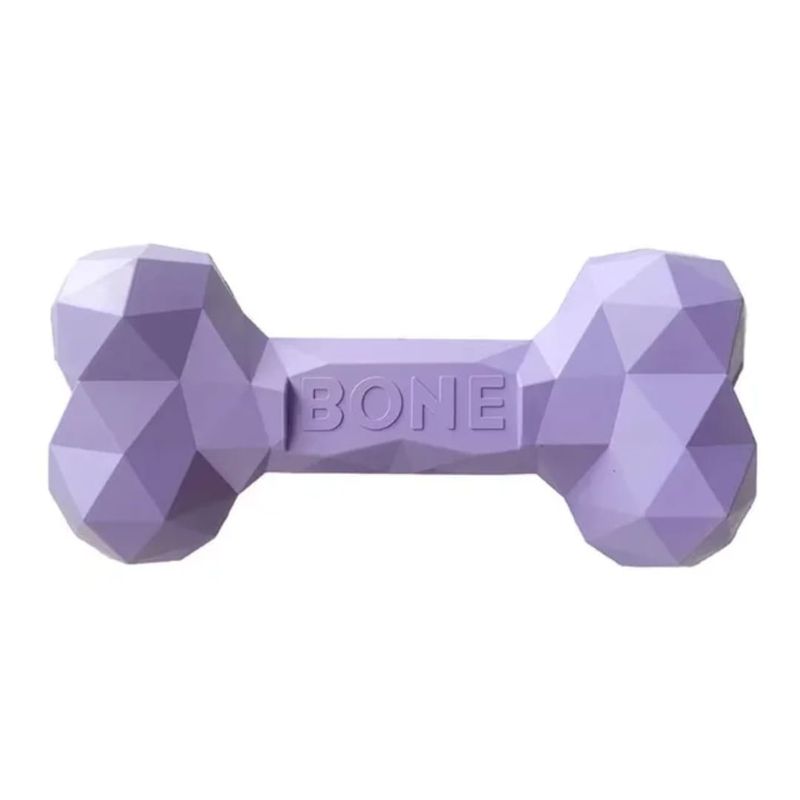 Luxury Bone Pet Dog Chew Toy (Purple)