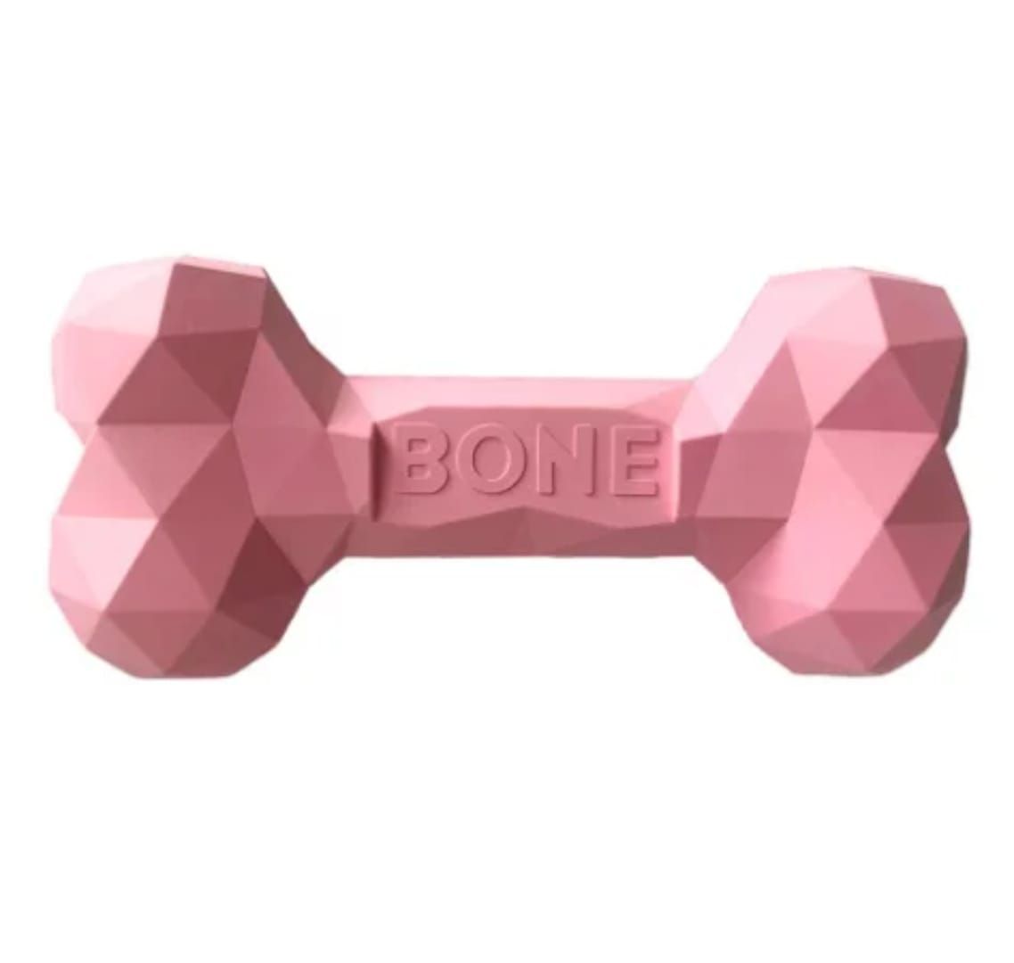 Pet Luxury Bone Pet Dog Chew Toy-Pink Pet Luxury Bone Pet Dog Chew Toy-Pink