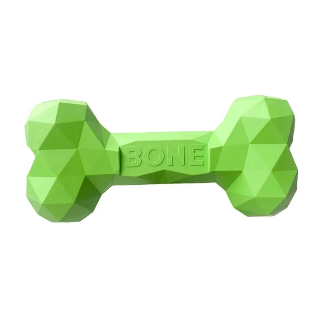 Luxury Bone Pet Dog Chew Toy (Green)