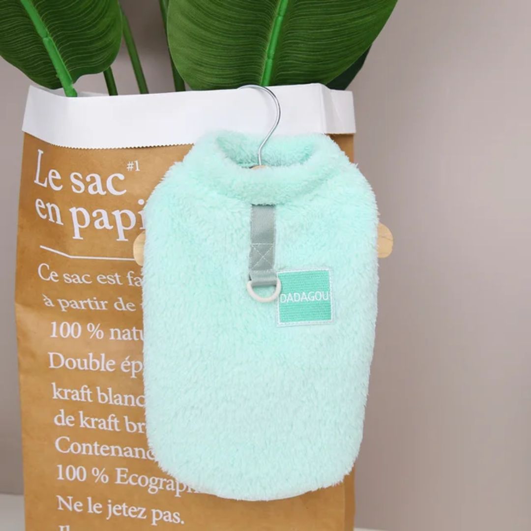 Wowzy Pet Jerseys With Harness Clip ( Aque Green)