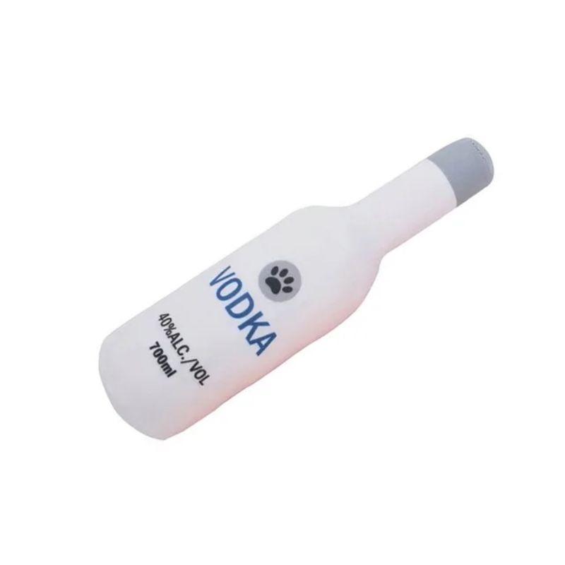 Vodka Absolute Fun Pet Plush Soft Toy Plush Squeaky