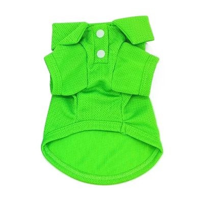 Casual-Chic Golf Styling Pet Shirt ( Green)
