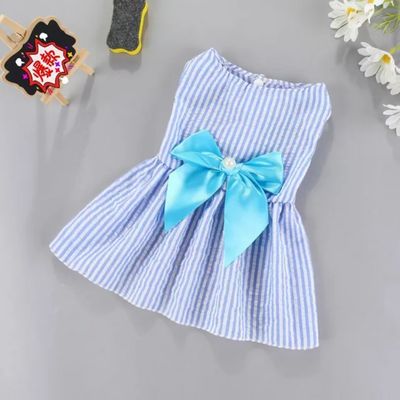 FURRY PAWS Pet Dress ( Blue) FURRY PAWS Pet Dress ( Blue)