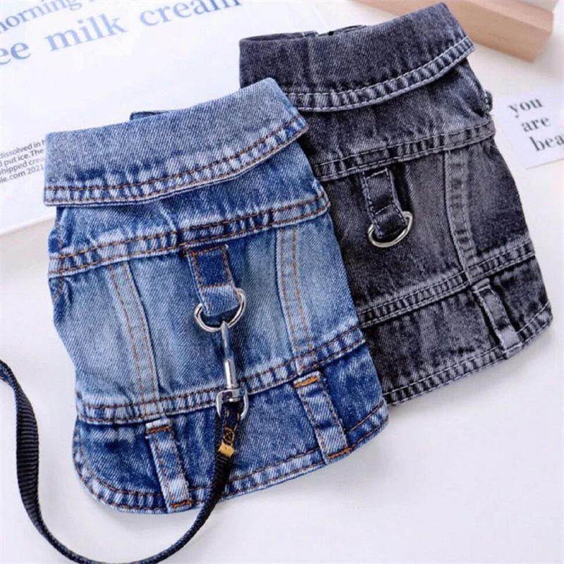 Designer Jean Pet Jacket