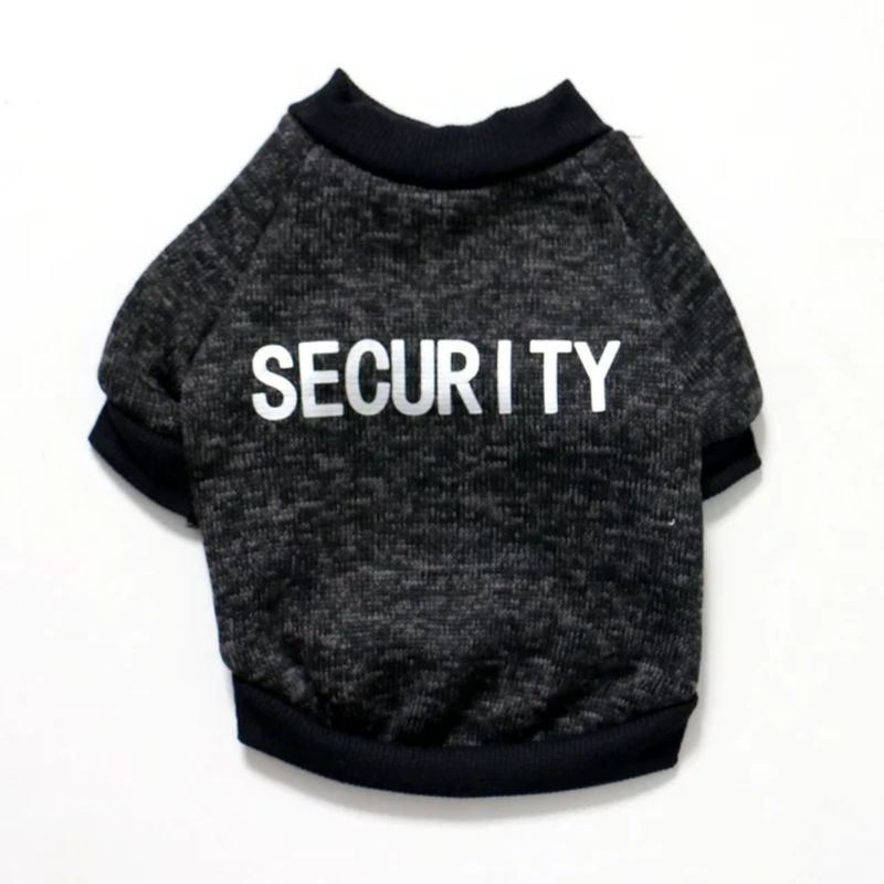 Black Security Pet Shirt