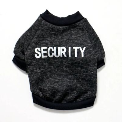Black Security Pet Shirt