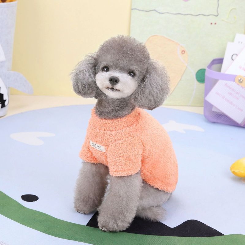 Orange Pet Fluffy Luxury Shirt