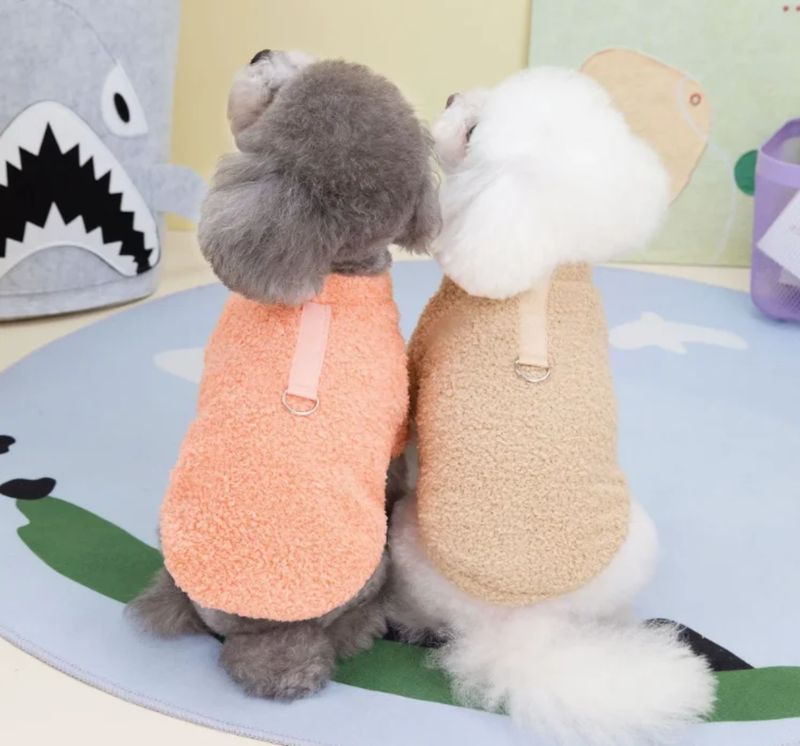 Fluffy Pet Shirt-Brown