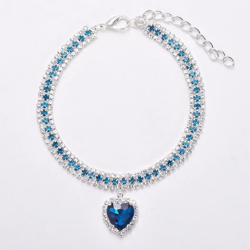 Elegant Pet Necklace (Blue)