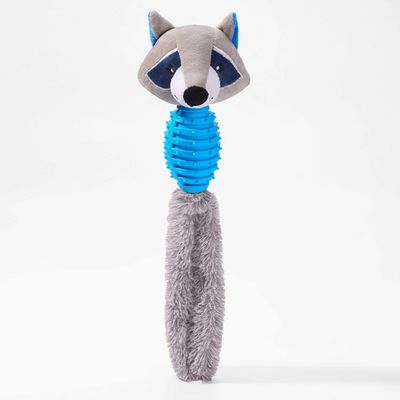 Foxy Fun Plush Squeaky Pet Feeding Toy