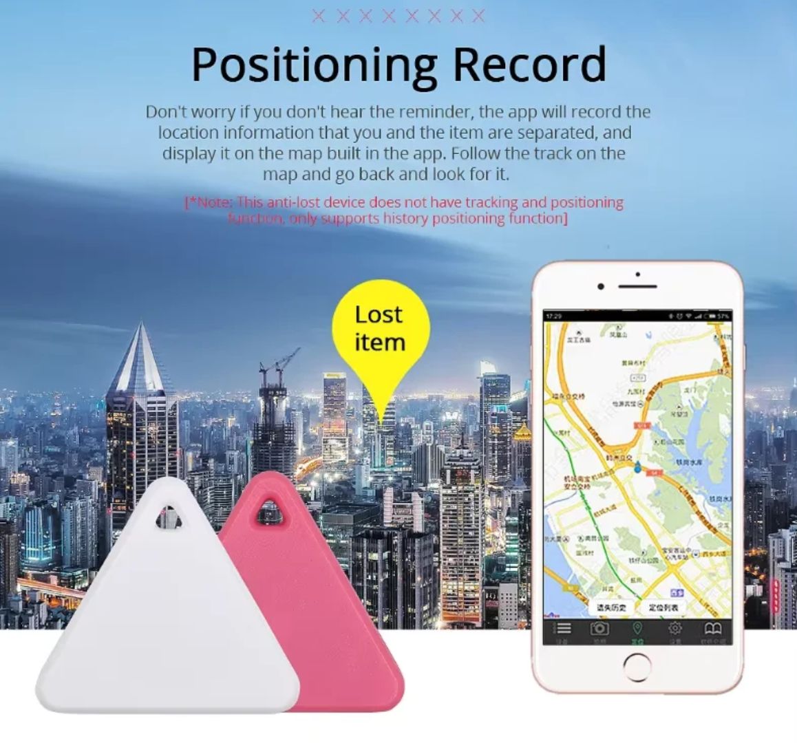 Pet Luxury Dog And Cat Pet Tracker-Black