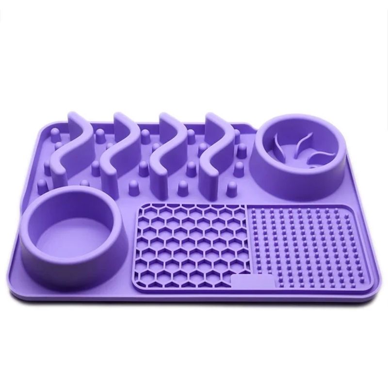 Multifunctional Pet Feeder (Purple)