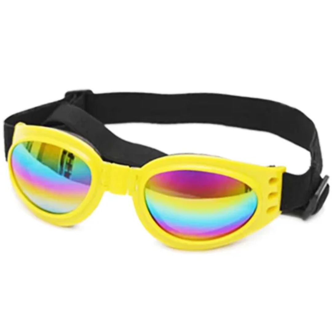 Pet Luxury Yellow Dog Glasses