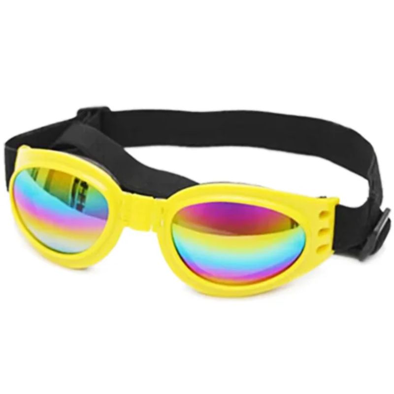 Pet Luxury Yellow Dog Glasses Pet Luxury Yellow Dog Glasses