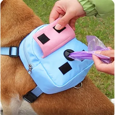 Passion Paws Back Pack ( Blue)