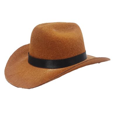 Cowboy Pet Cap (Brown)