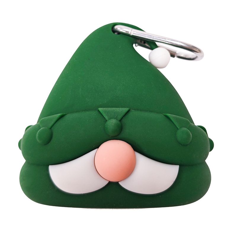 Santa Clause Pet Bag Dispenser (Green)