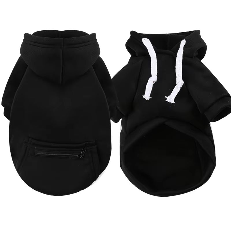 Timeless Tails Pet Hoodie (Black) Timeless Tails Pet Hoodie (Black)