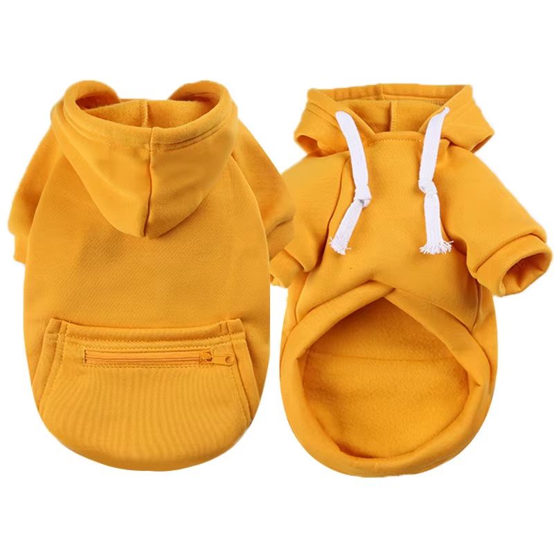 Timeless Tails Pet Hoodie (Yellow)