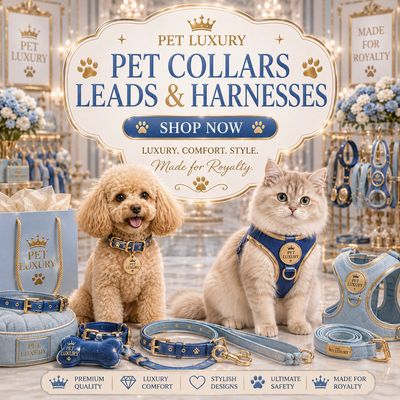 ​Pet Collars, Leads & Harnesses