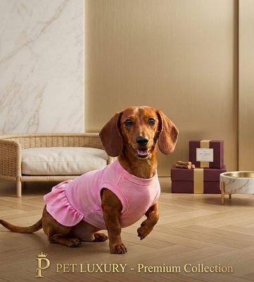 Magische Dog Or Cat Dress-Bright Pink