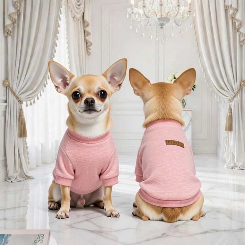 Farel Pet Luxury Dog Jersey Shirt - Soft Pink Farel Pet Luxury Dog Jersey Shirt - Soft Pink
