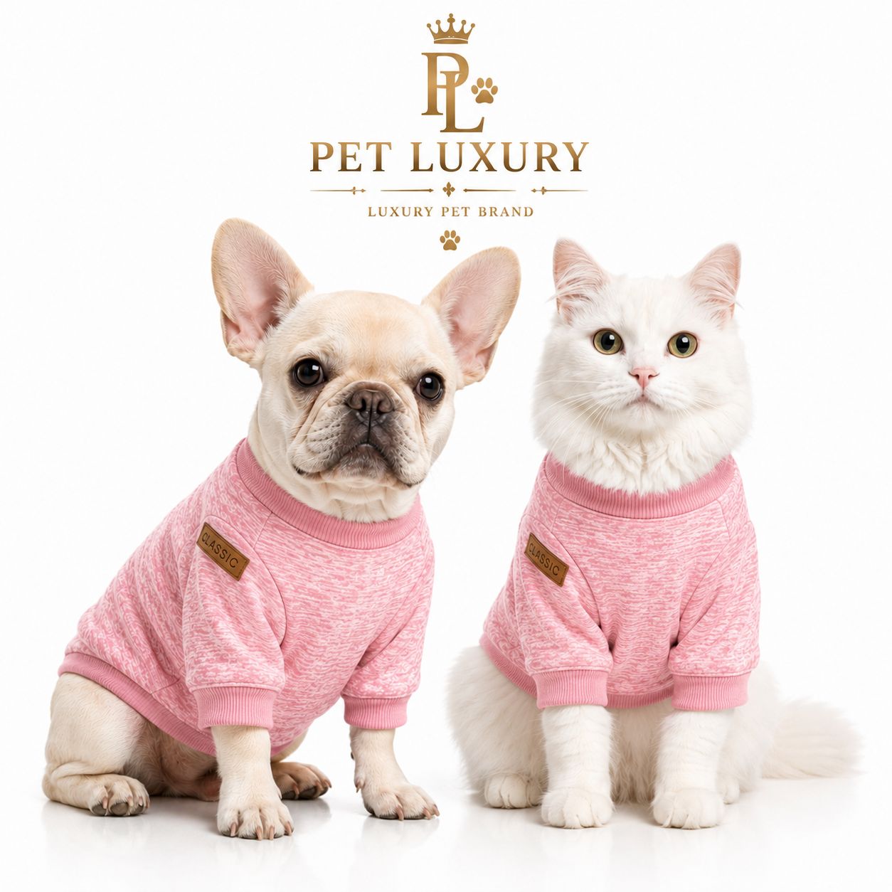 Farel Pet Luxury Dog And Cat Jersey Shirt - Soft Pink Farel Pet Luxury Dog And Cat Jersey Shirt - Soft Pink