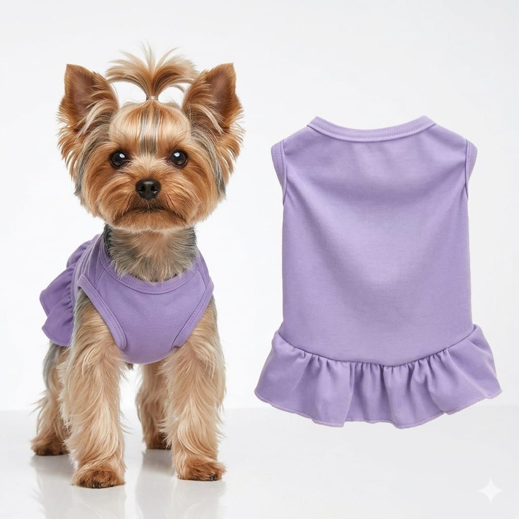 Magische Dog Or Cat Dress-Purple
