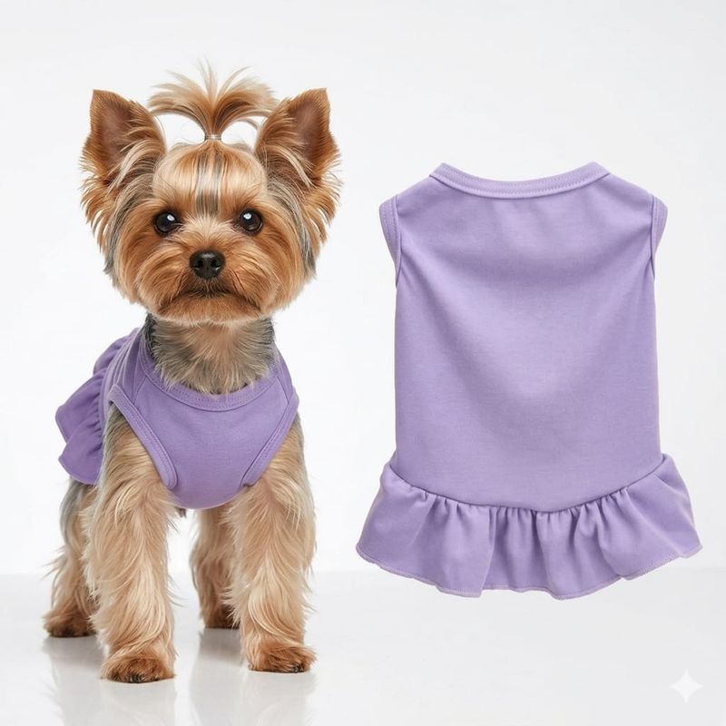 Magische Dog Or Cat Dress-Purple