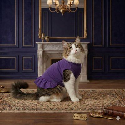 Magische Dog Or Cat Dress-Royal Purple
