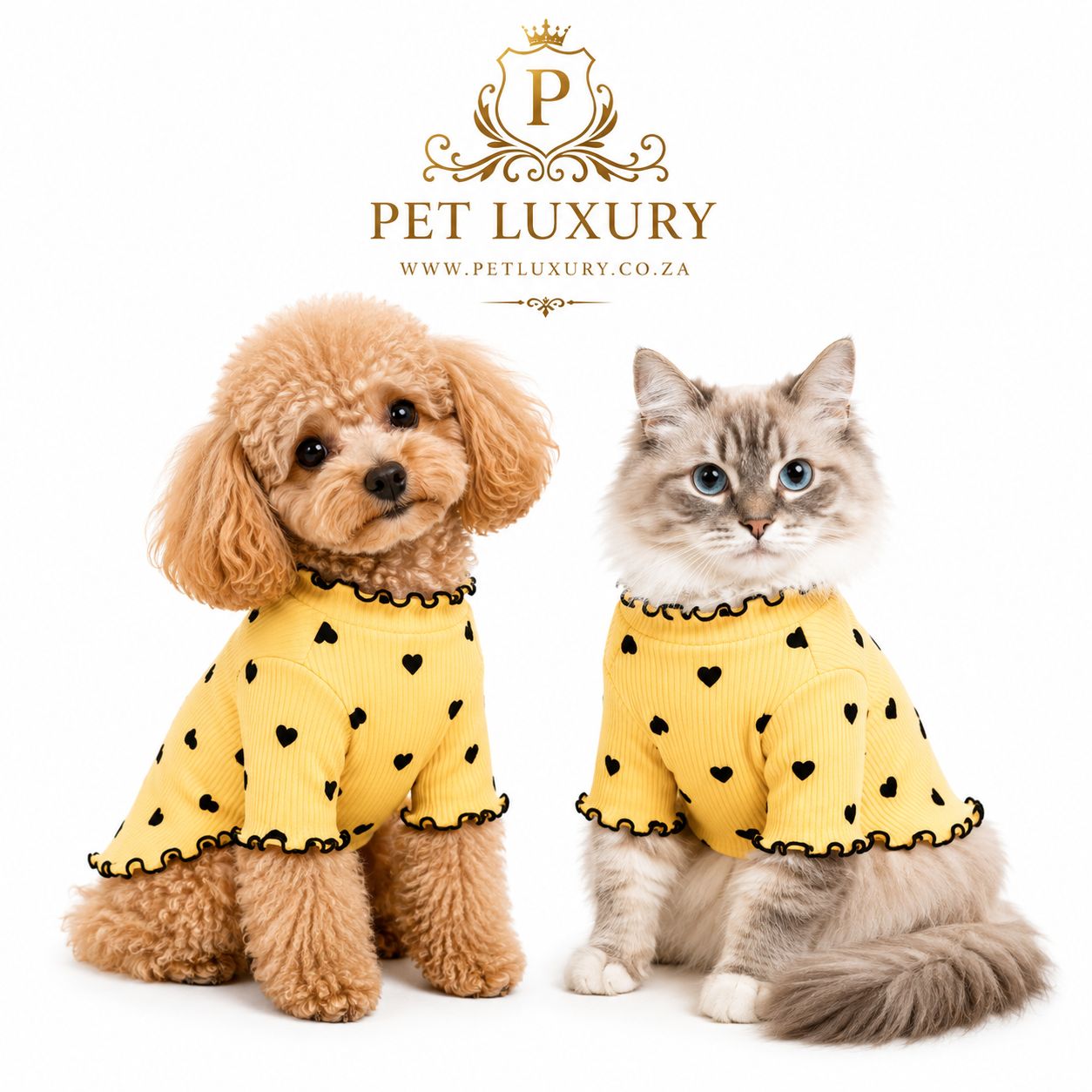 Pet Luxury Lounge A-List Dog Cat Clothing - Yellow Pet Luxury Lounge A-List Dog Cat Clothing - Yellow