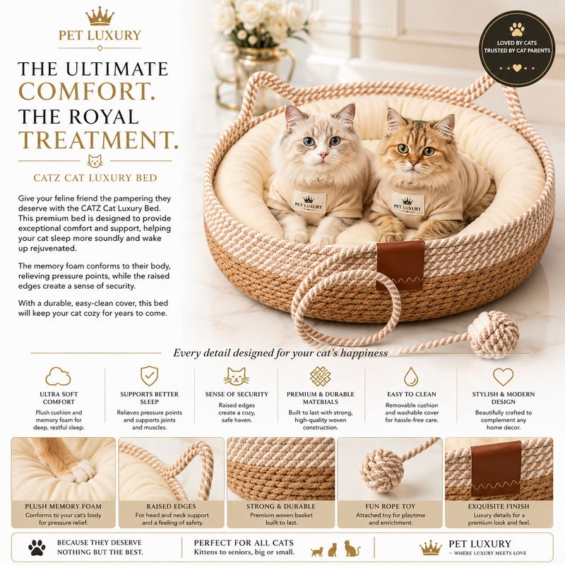 Pet Luxury Cat Luxury Bed