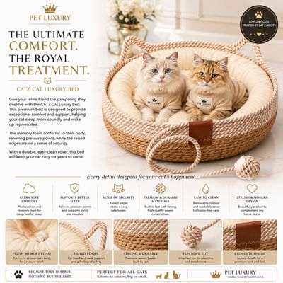 Pet Luxury Cat Luxury Bed
